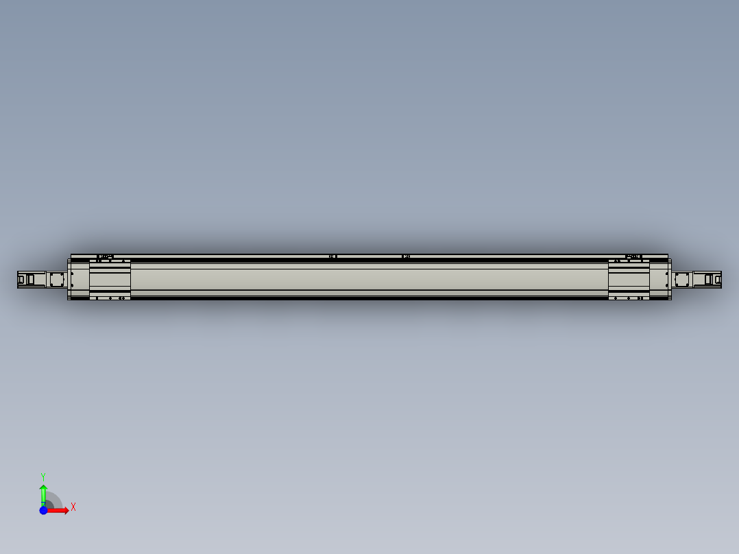 威洛博双电机滑台-VF14D2-S750-BC-P40-C6前视图