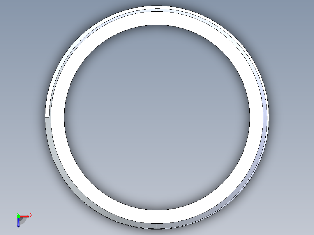 CPVC管件33-Sch80_Nipple_MPTxMPT_9861-340_3in x 3in俯视图