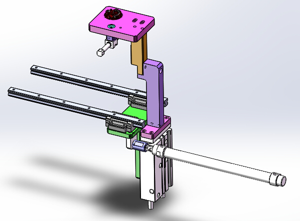 燃油泵进油盘自动组装机（sw18可编辑+cad+bom）