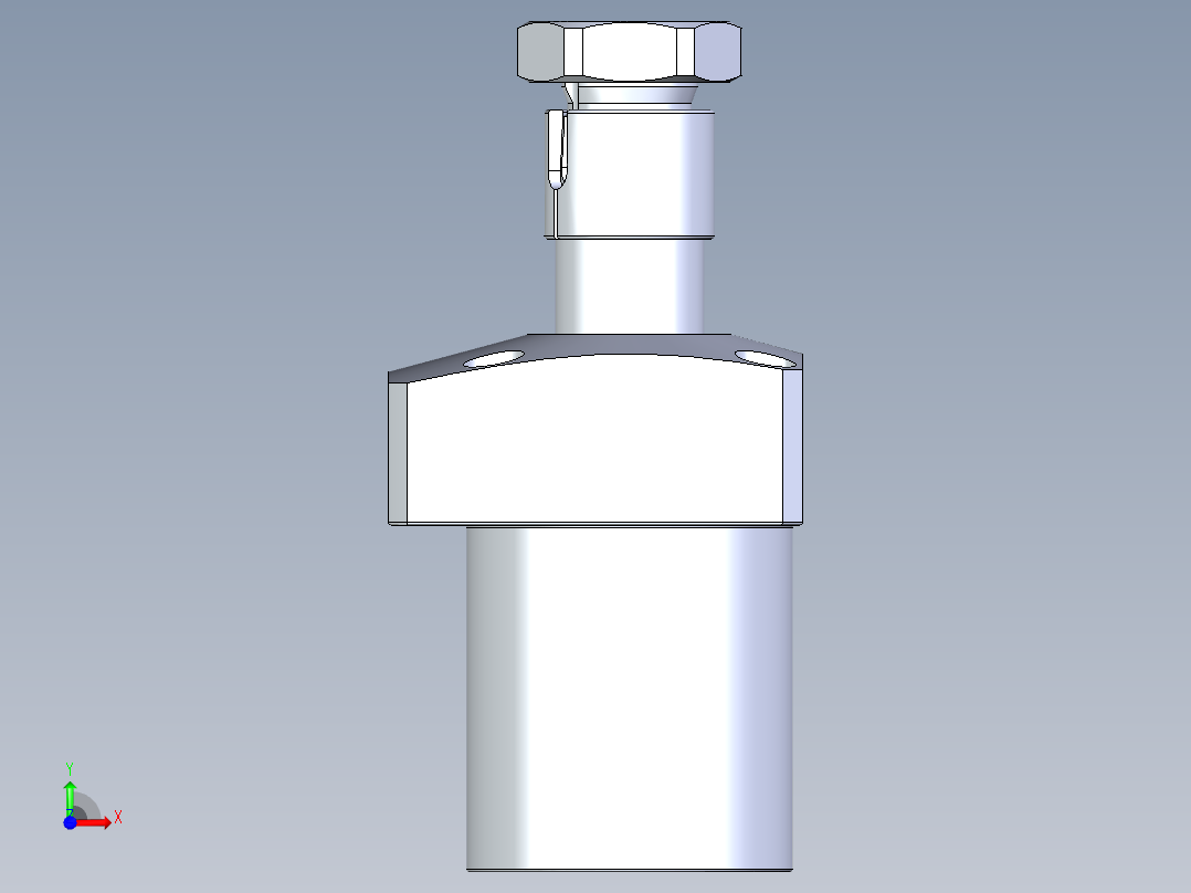 KOSMEKLHA0480-SR-Y30多系列多零件图纸模型前视图