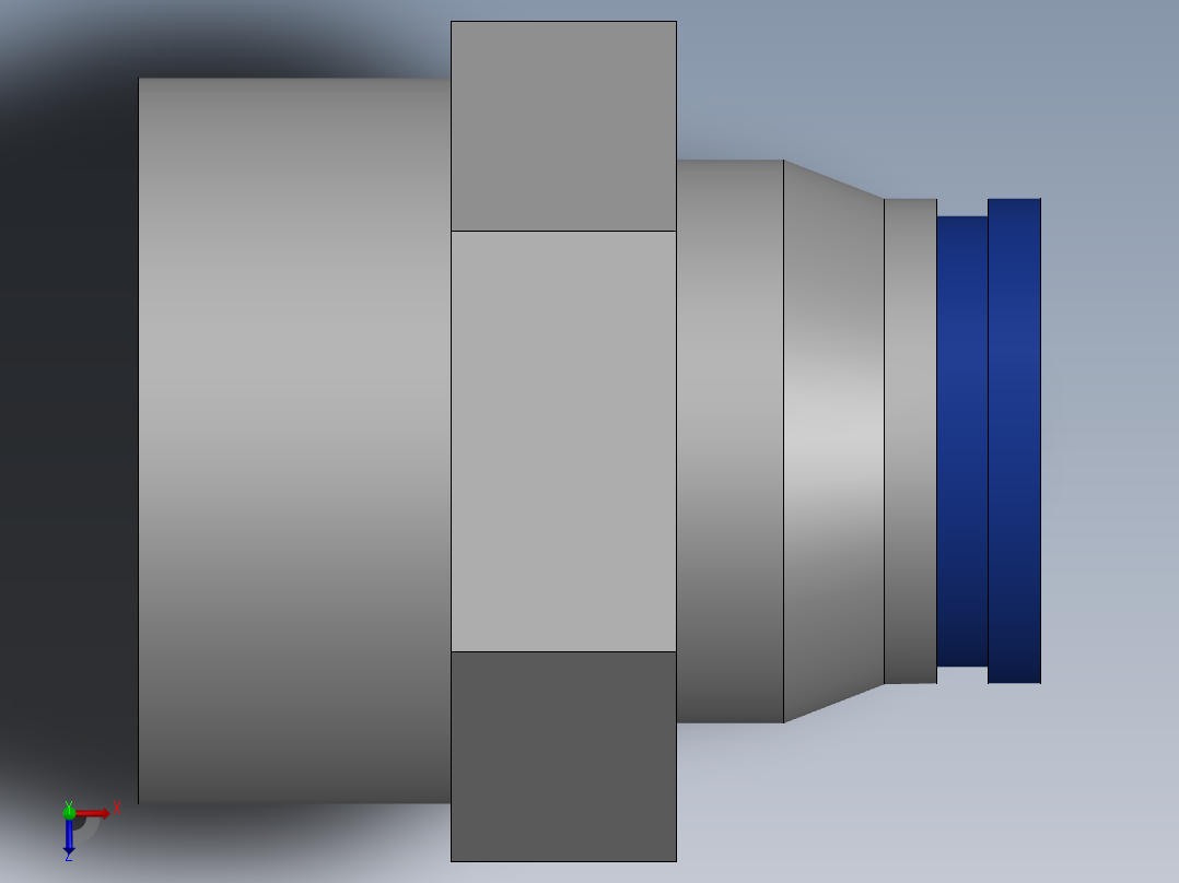 Ø8 x 1-2G - CONEXÃO RETA (C02250848)俯视图
