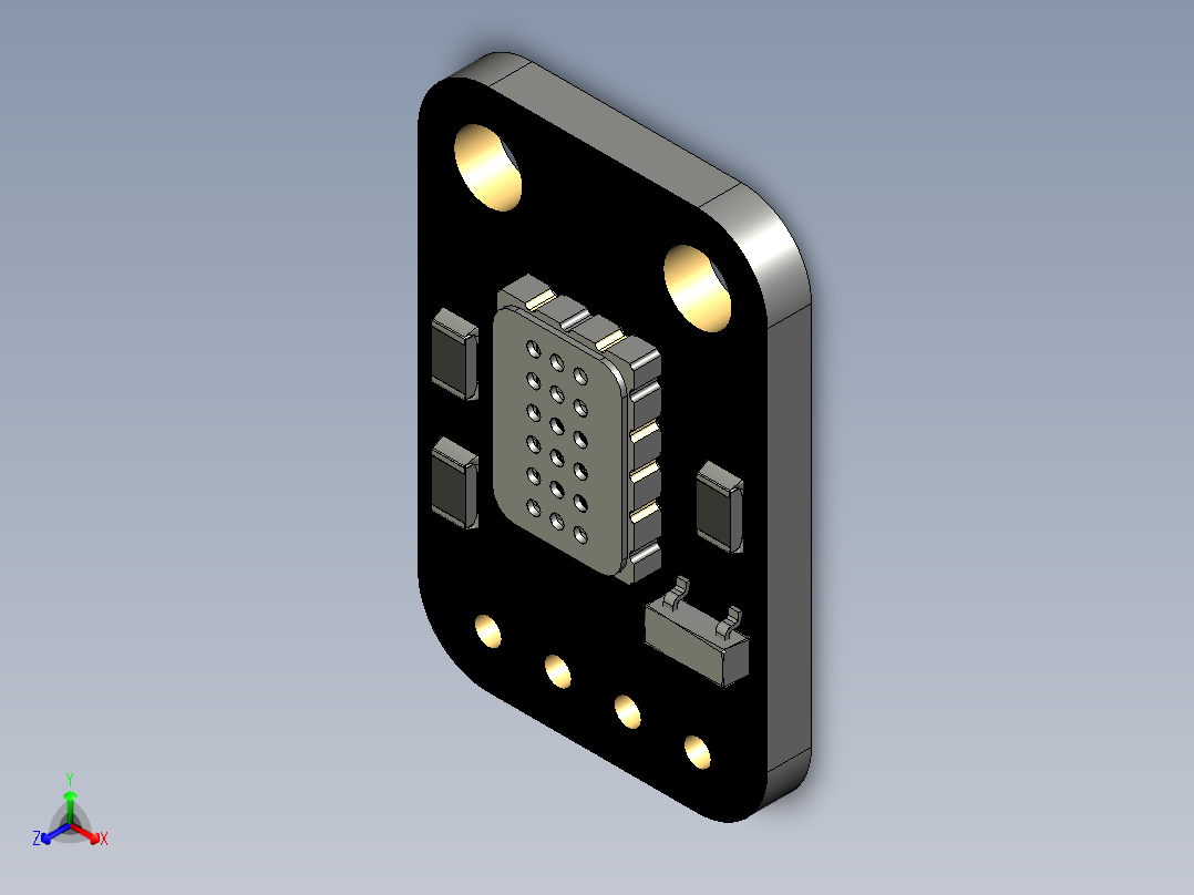 传感器 (13)正等轴测图