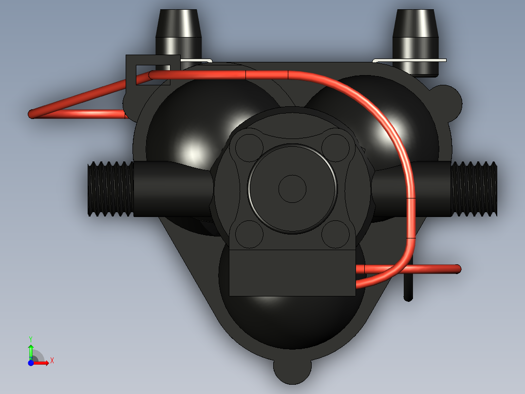 经典LP204水泵前视图