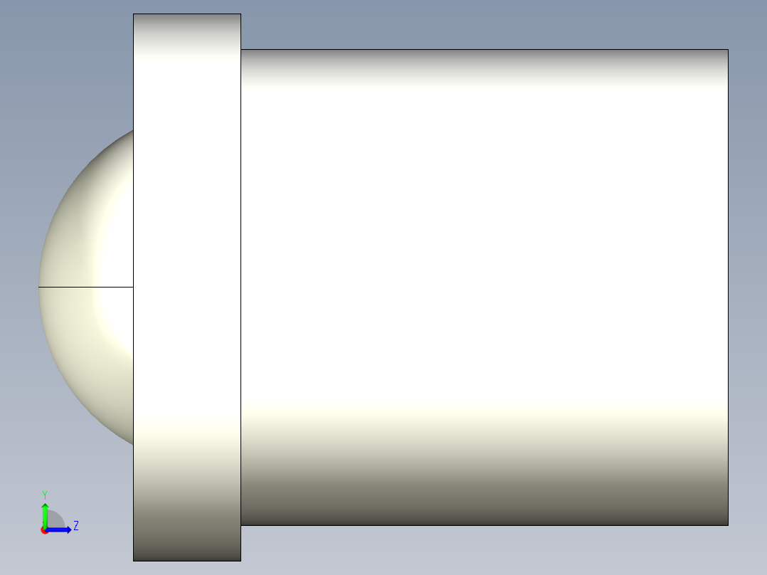 定位珠(不銹鋼&銅)2208-3D多系列多零件图纸模型左视图