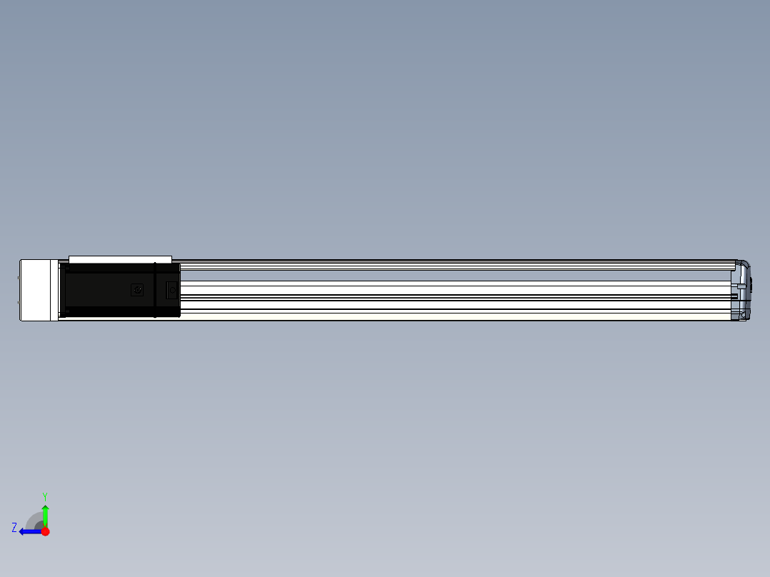 Toyo东佑达直线模组-ETH17-800-BL-M75B右视图