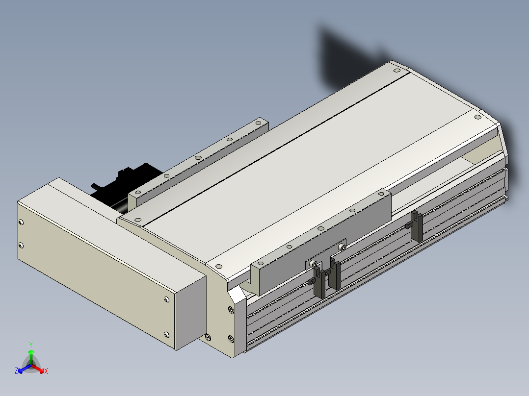 Toyo东佑达直线模组-ETH22-150-BR-400W正等轴测图