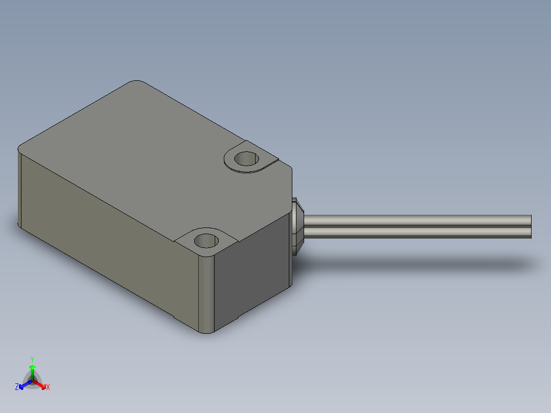基恩士LV-H35_kc图纸模型正等轴测图