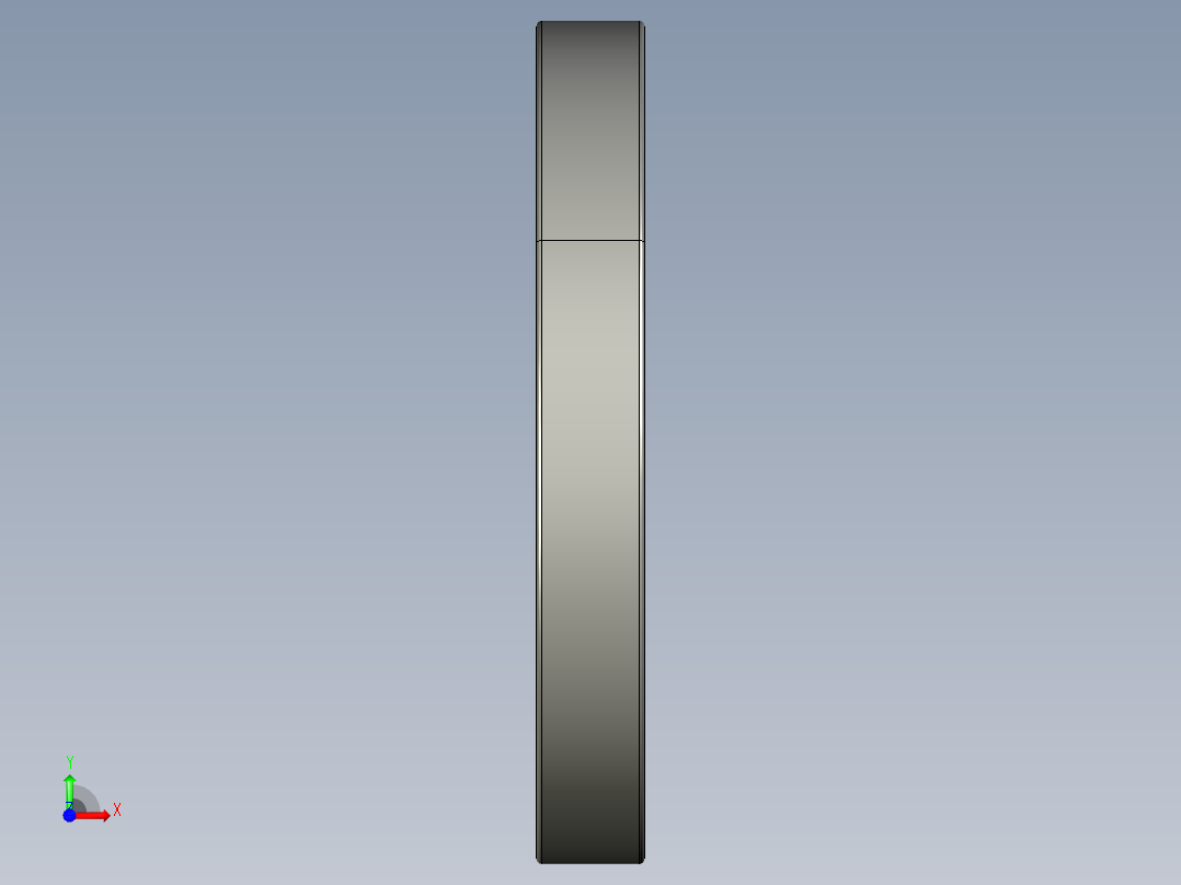 深沟球轴承61952前视图