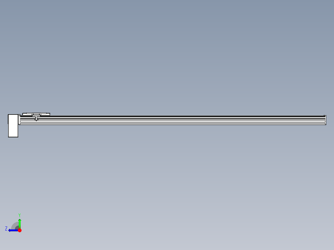 同步带全封闭直线模组TPA-HCB-14D-120-L1750-RP-C-P40-N3右视图