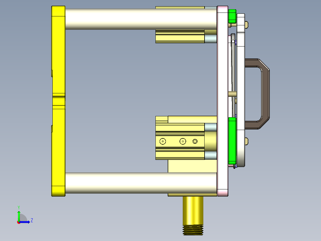 UX390-C-CNC5-0406左视图