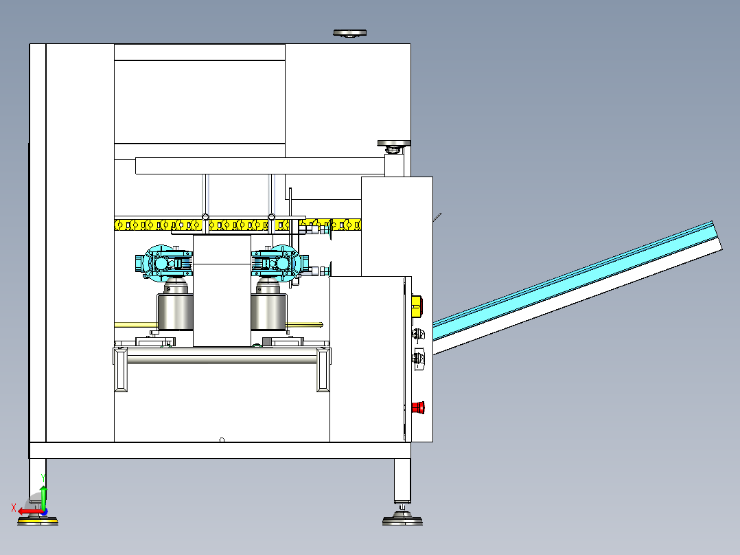 立式纸箱成型机sw18后视图