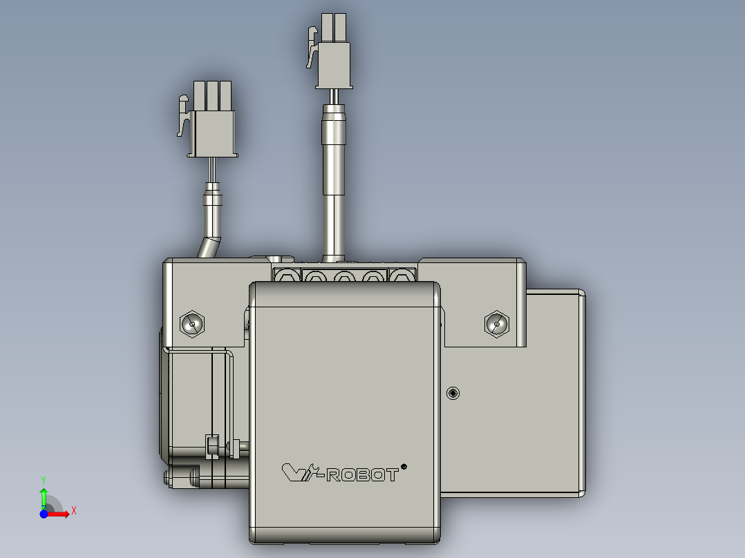 威洛博直线电机模组EB6-L70-S700-BR-P40-MS3前视图