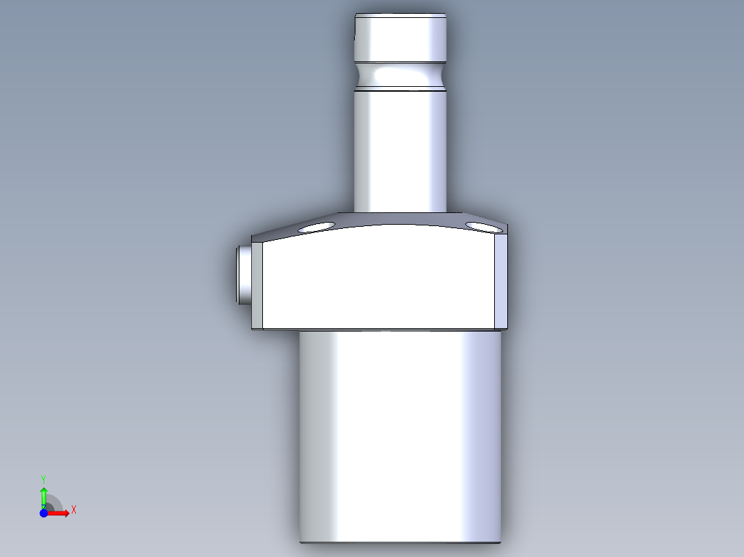 KOSMEKLHA0480-CR-F多系列多零件图纸模型前视图