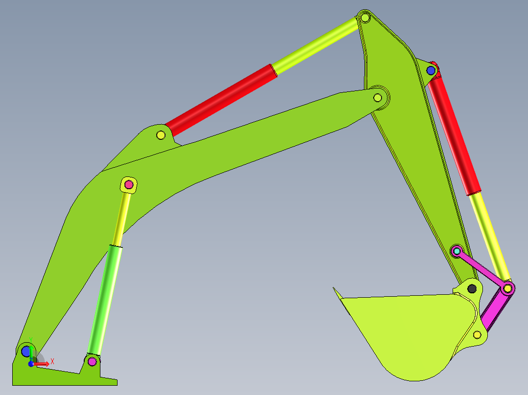 练习题 3D19-TK06和挖机前视图