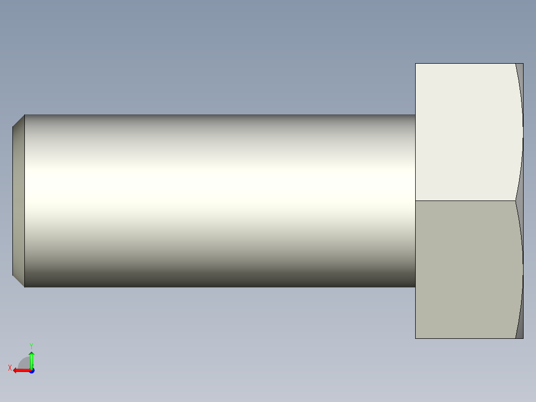 螺栓-Screw-M22-50-50-15-35-20-No.stp后视图