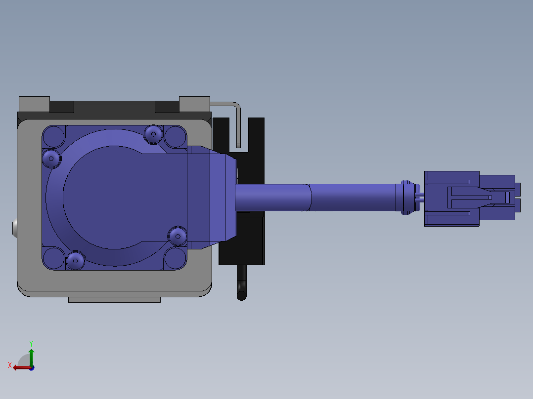精密模组MY50-T10-800L-BC-P10B-C4-C后视图