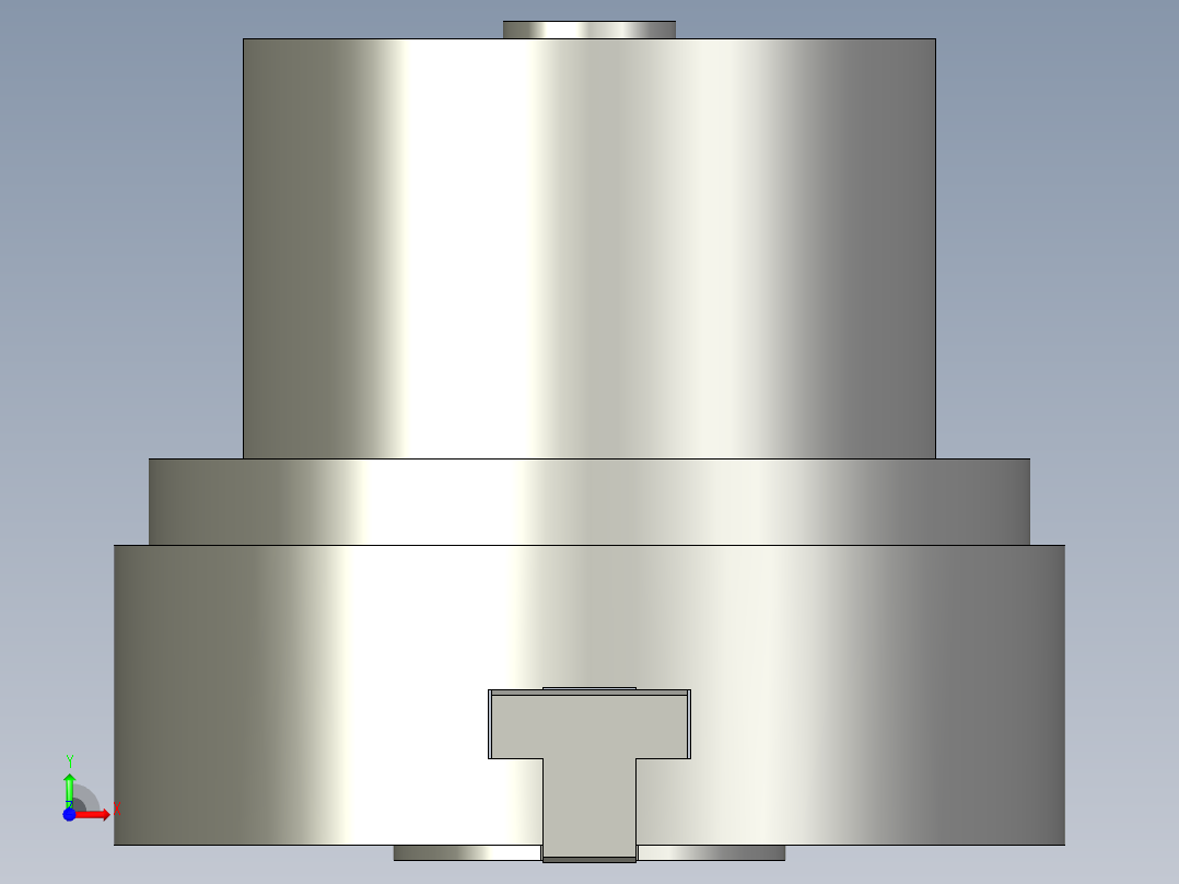 普通气爪PH02-100A前视图