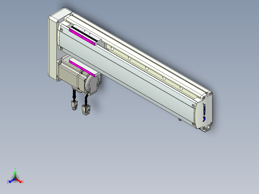 威洛博QF10-Lxx-C-S300-BL-ZP40-C3正等轴测图