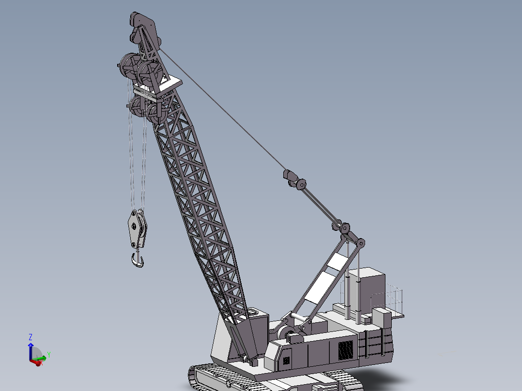 履带吊-三维视图937091===60主视图