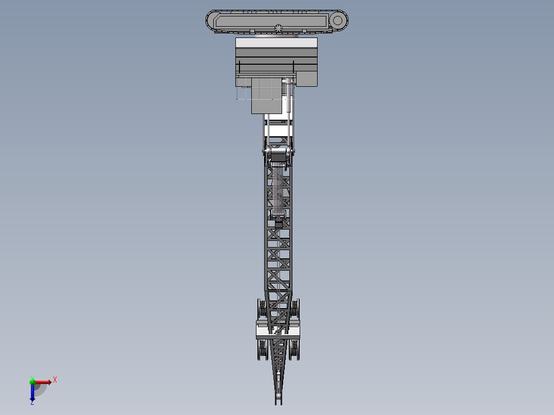 履带吊-三维视图937091===60俯视图
