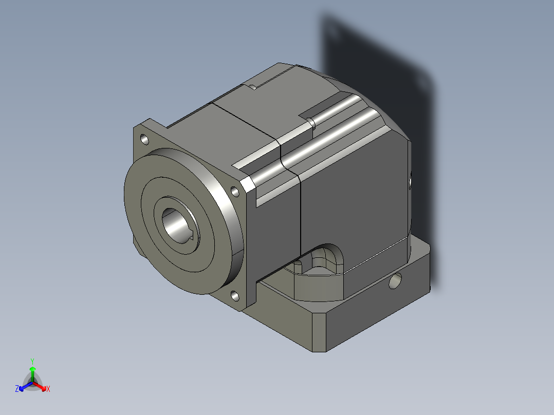 斜齿孔ZPGH115-L1 24-95-115-M6 LR65 KCZ28.STEP正等轴测图