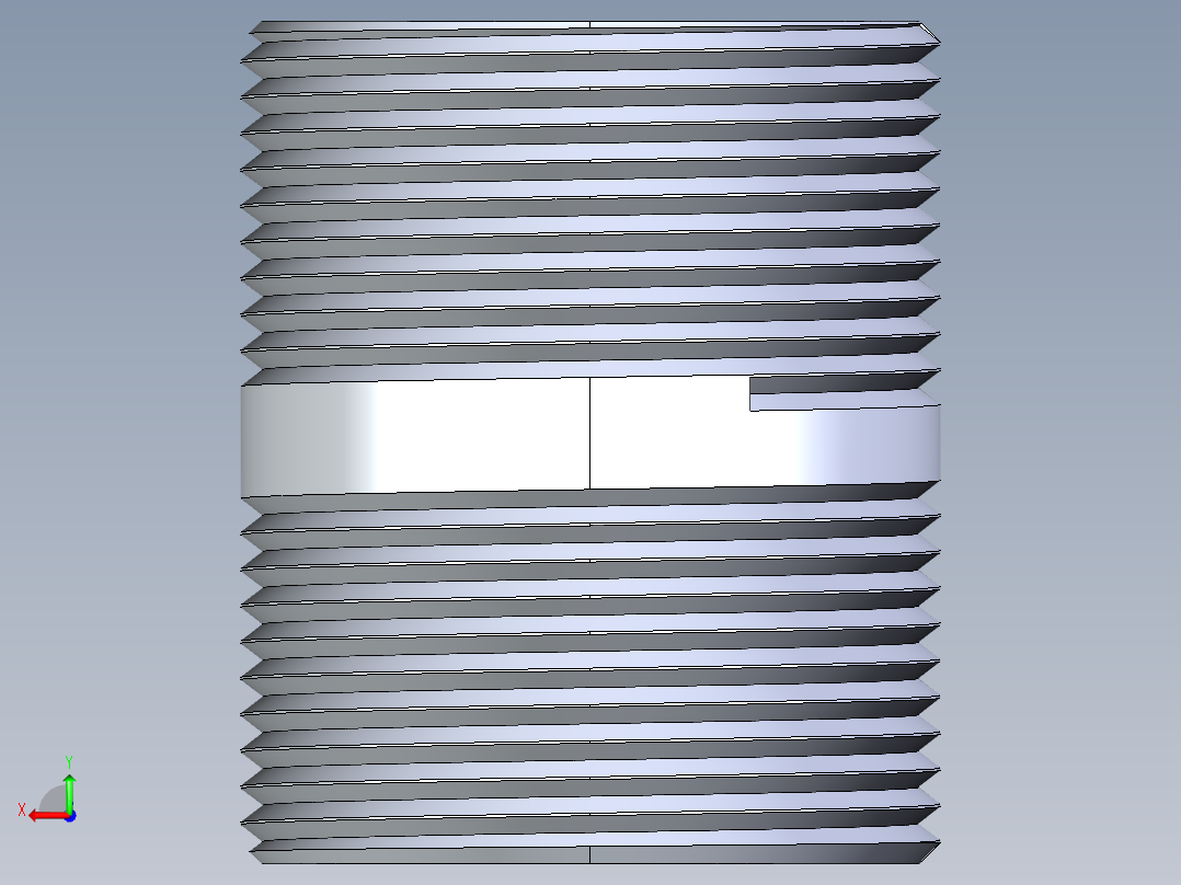 聚氯乙烯配件33-Sch80_Nipple_MPTxMPT_861-171_1.25in x 2in后视图