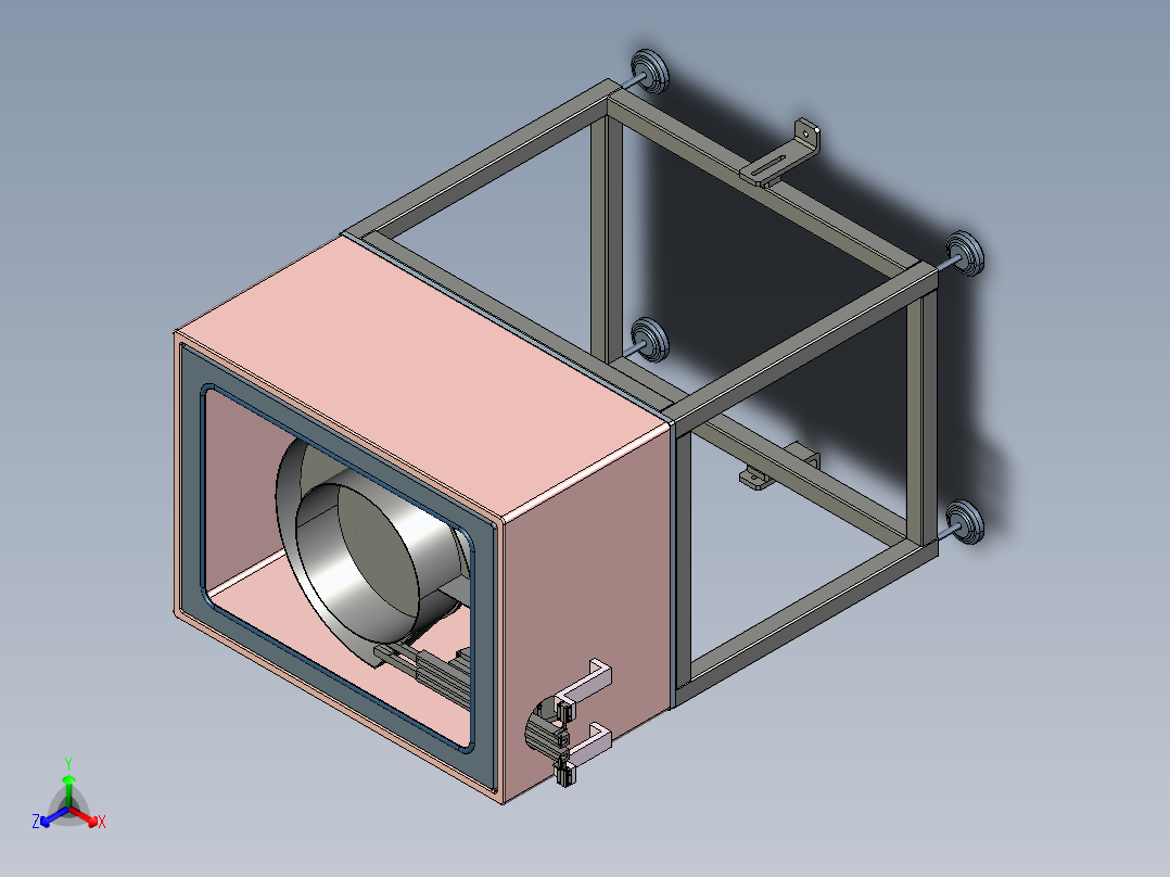 塑件棒类供料设备pro5.0.zip正等轴测图