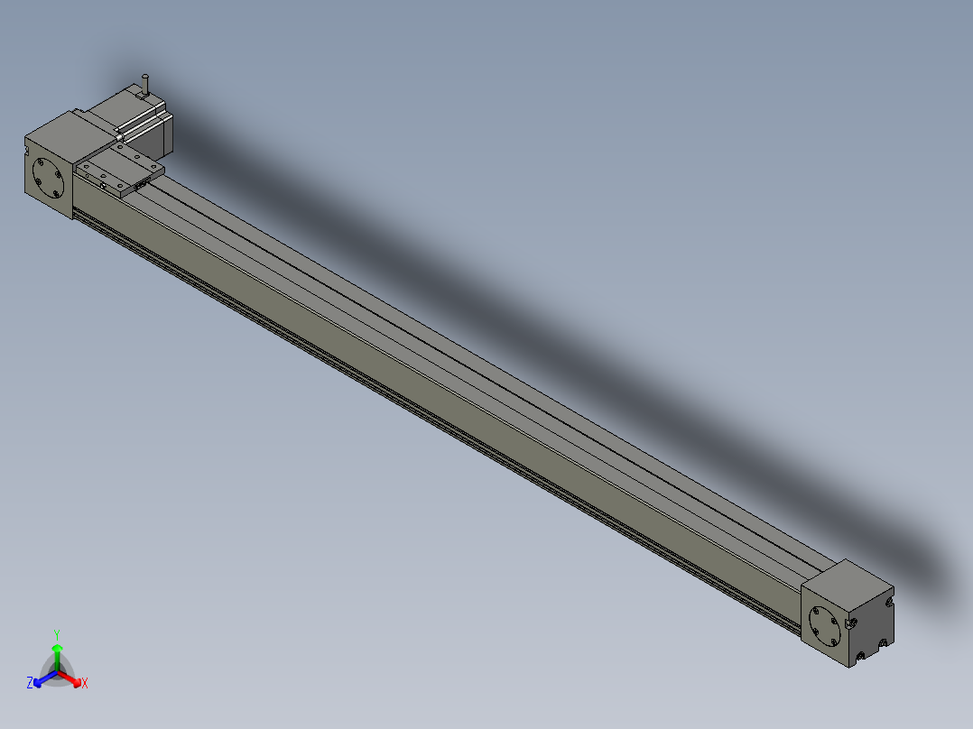 模组FBL80E1200-R正等轴测图