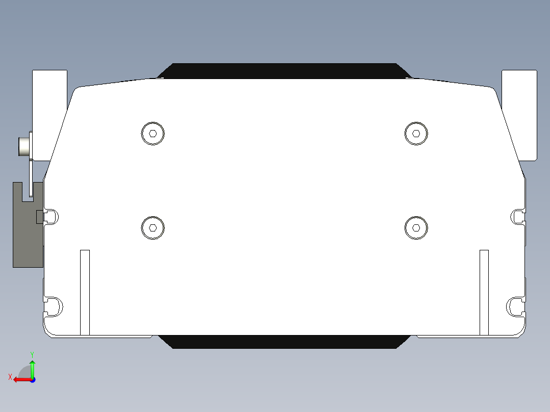 Toyo东佑达直线模组-ETH22-1300-BC-1.5kw后视图