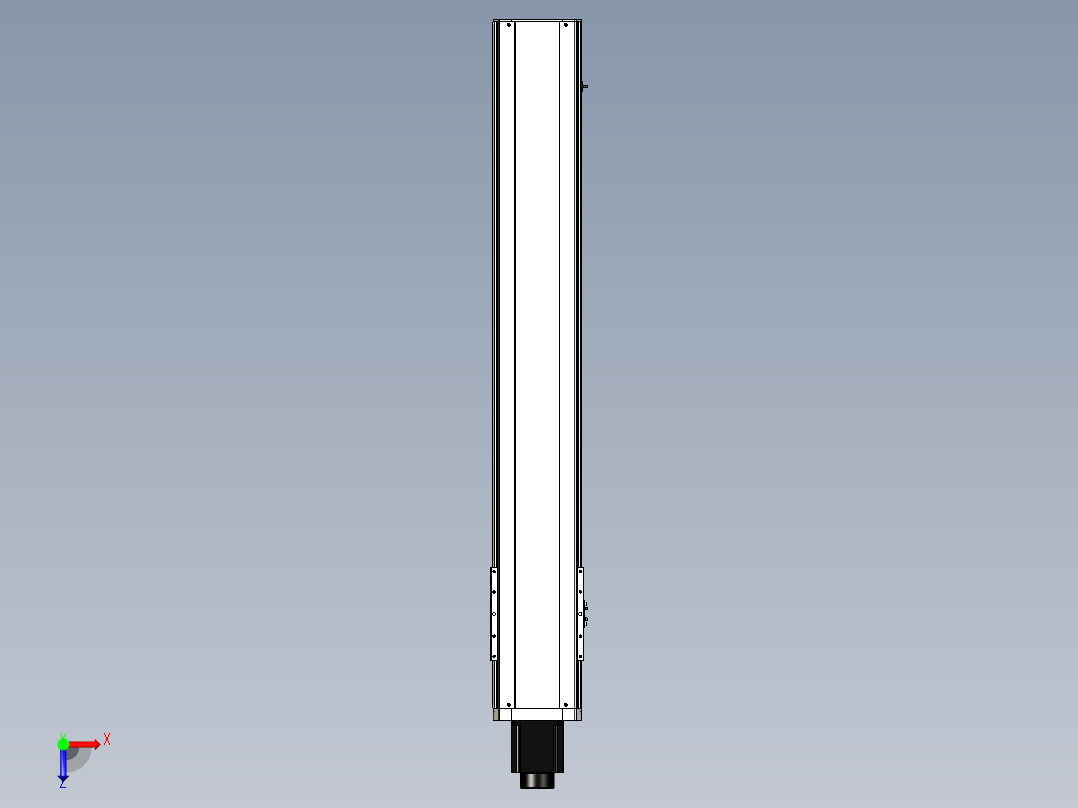 Toyo东佑达直线模组-ETH22-1300-BC-1.5kw俯视图