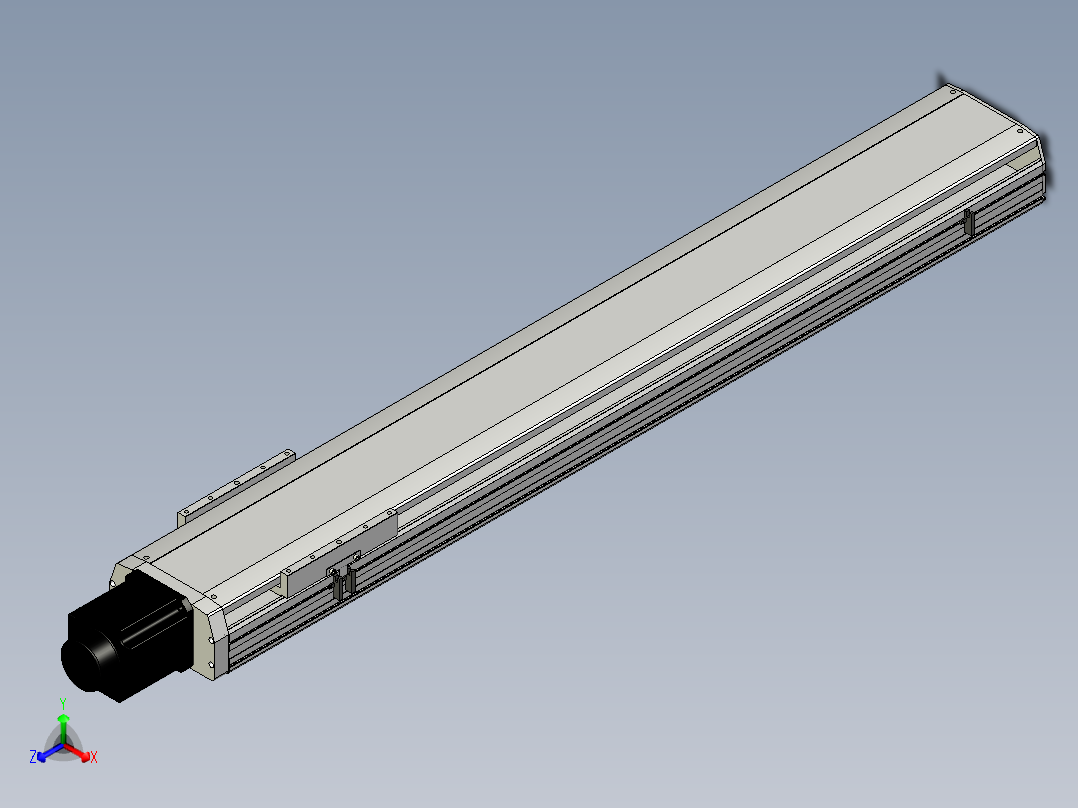 Toyo东佑达直线模组-ETH22-1300-BC-1.5kw正等轴测图
