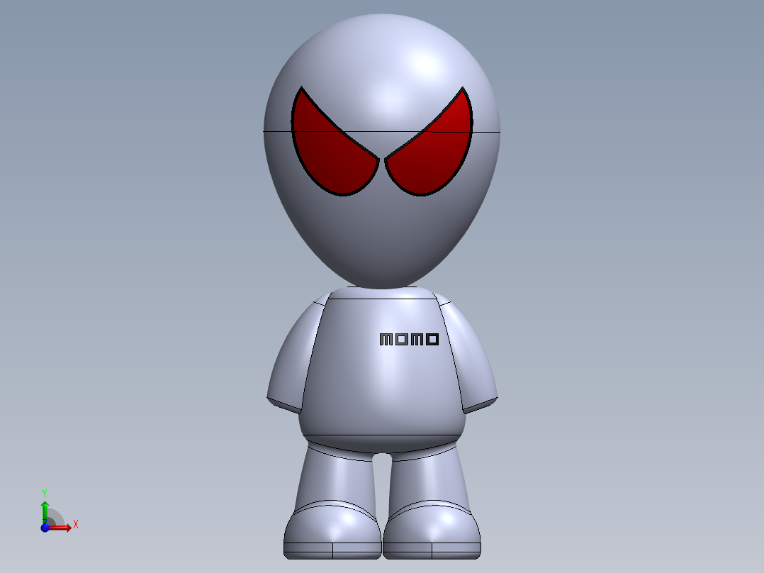 蜘蛛侠机器人前视图