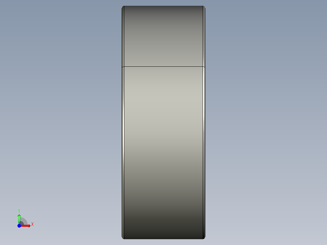 深沟球轴承628-7前视图