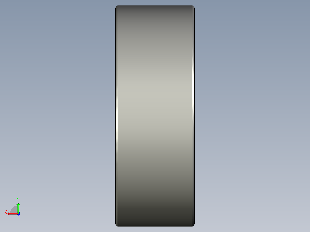 深沟球轴承628-7后视图