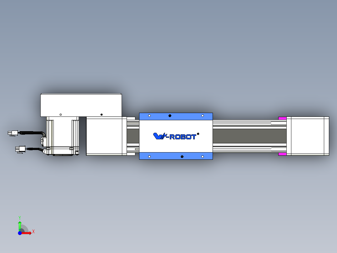 威洛博LB.GB同步带传动--欧规系列GB8-L96-S150-BR-P75前视图