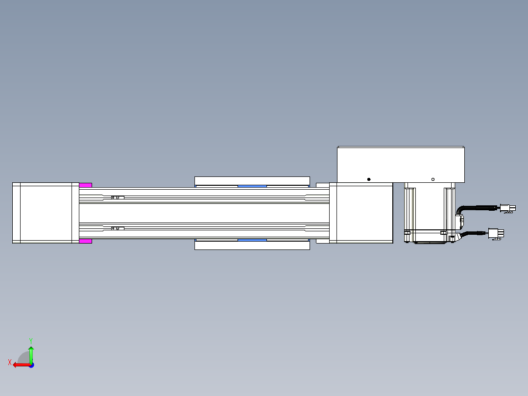威洛博LB.GB同步带传动--欧规系列GB8-L96-S150-BR-P75后视图