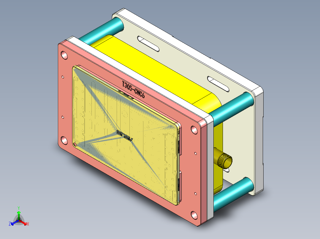 T305-CNC6-0524正等轴测图