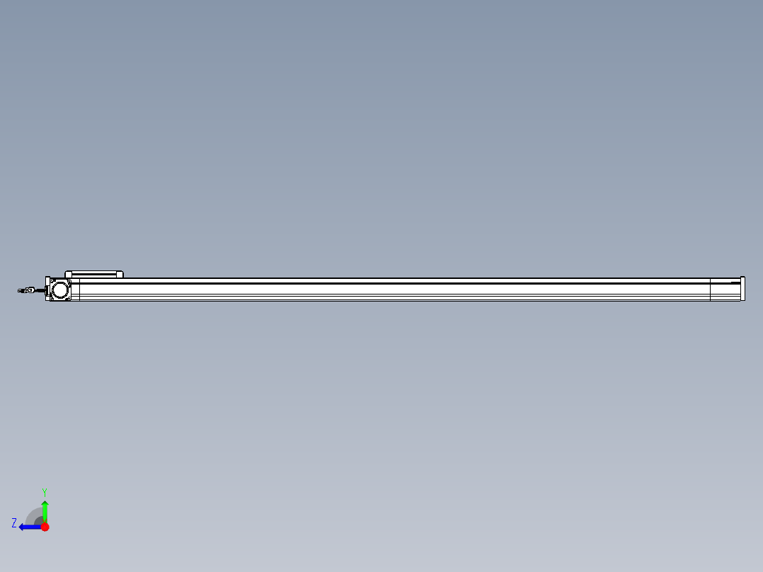 威洛博LB.GB同步带传动--欧规系列LB6A-L130-S1700-BL右视图