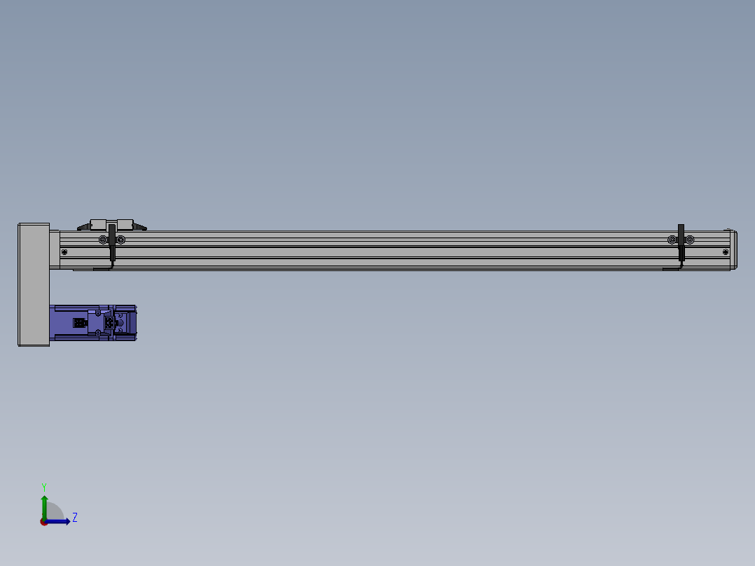 精密模组MY50-T10-600L-BM-P10B-C4-C左视图