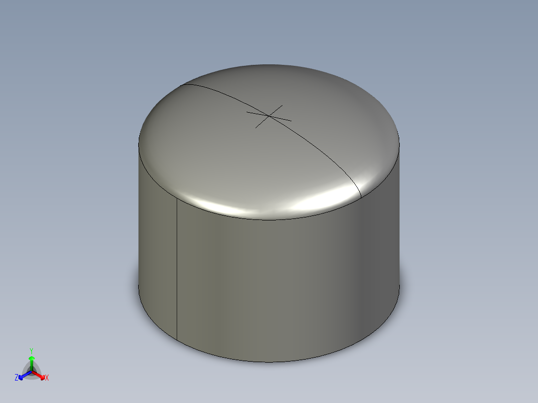 船舶管路系统SeaCor_Cap_SOC_37J147015_1.5in正等轴测图