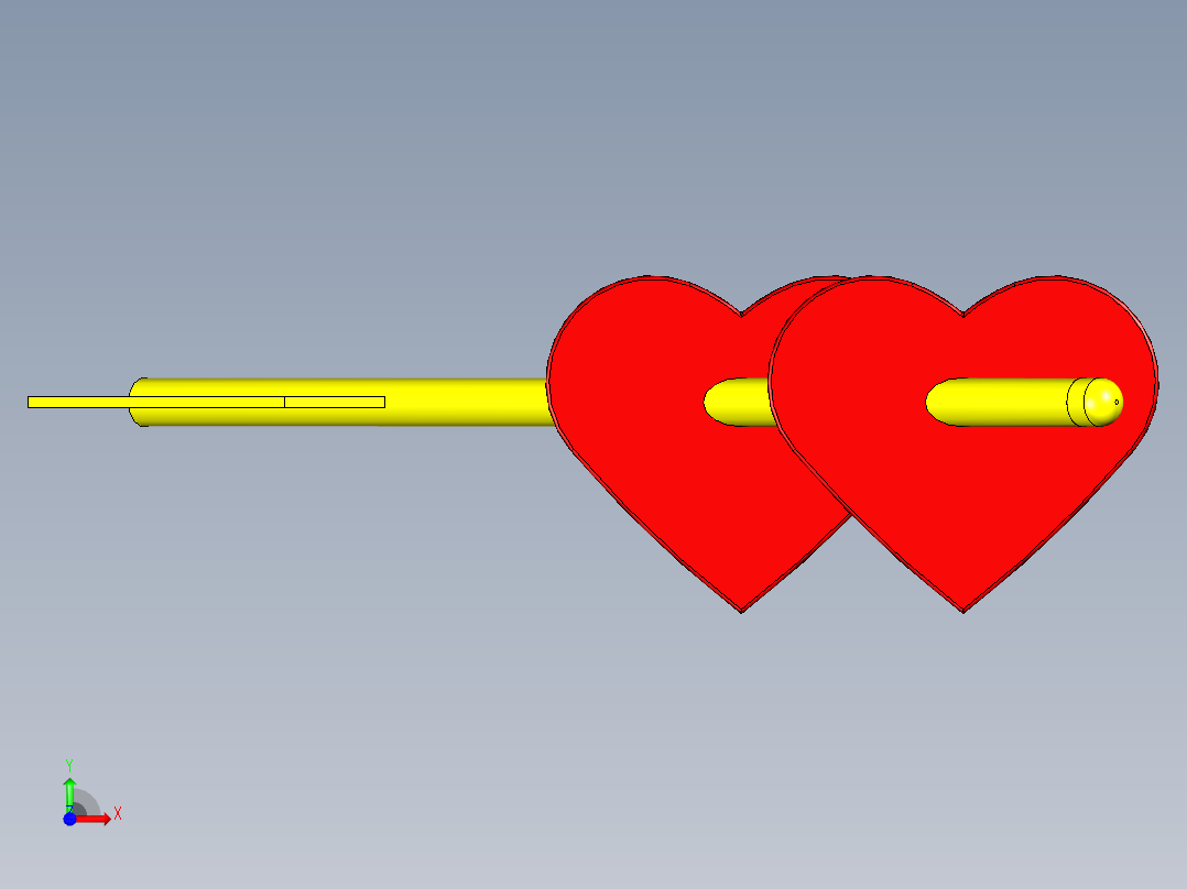 丘比特之剑前视图