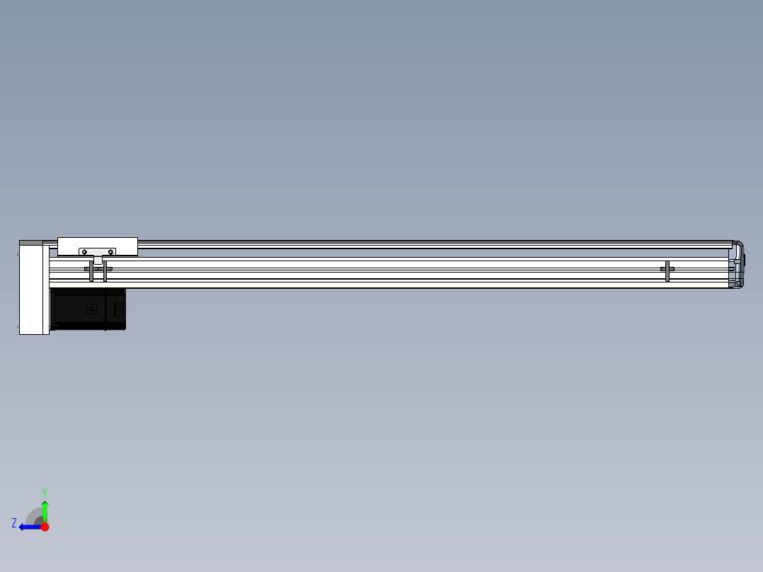 Toyo东佑达直线模组-ETH17-1100-BM-M75右视图