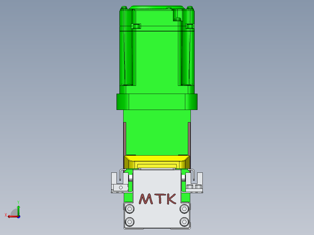 GTA内嵌同步带全封闭GTA5-BW-200W后视图