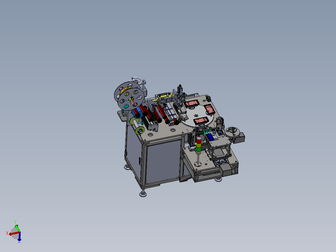 包贴膜一体设备sw18可编辑主视图