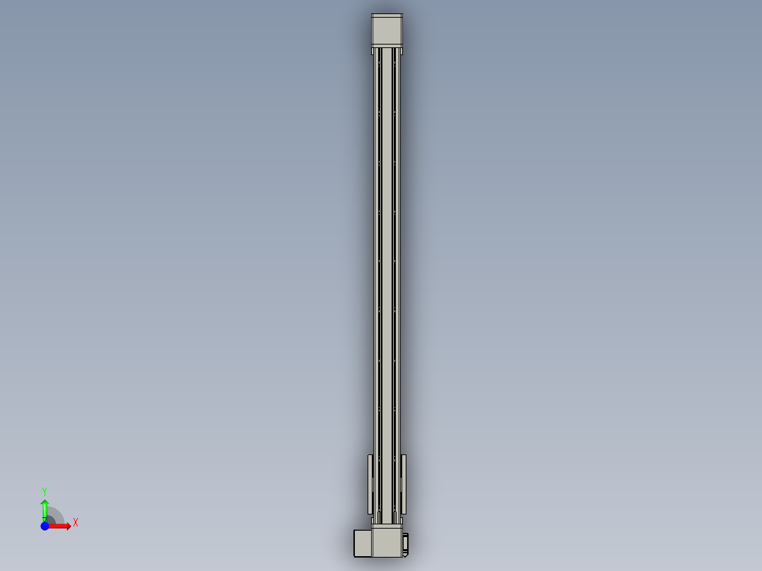 欧规系列-GB8-L96-S1200-BLU-P40-MS3前视图