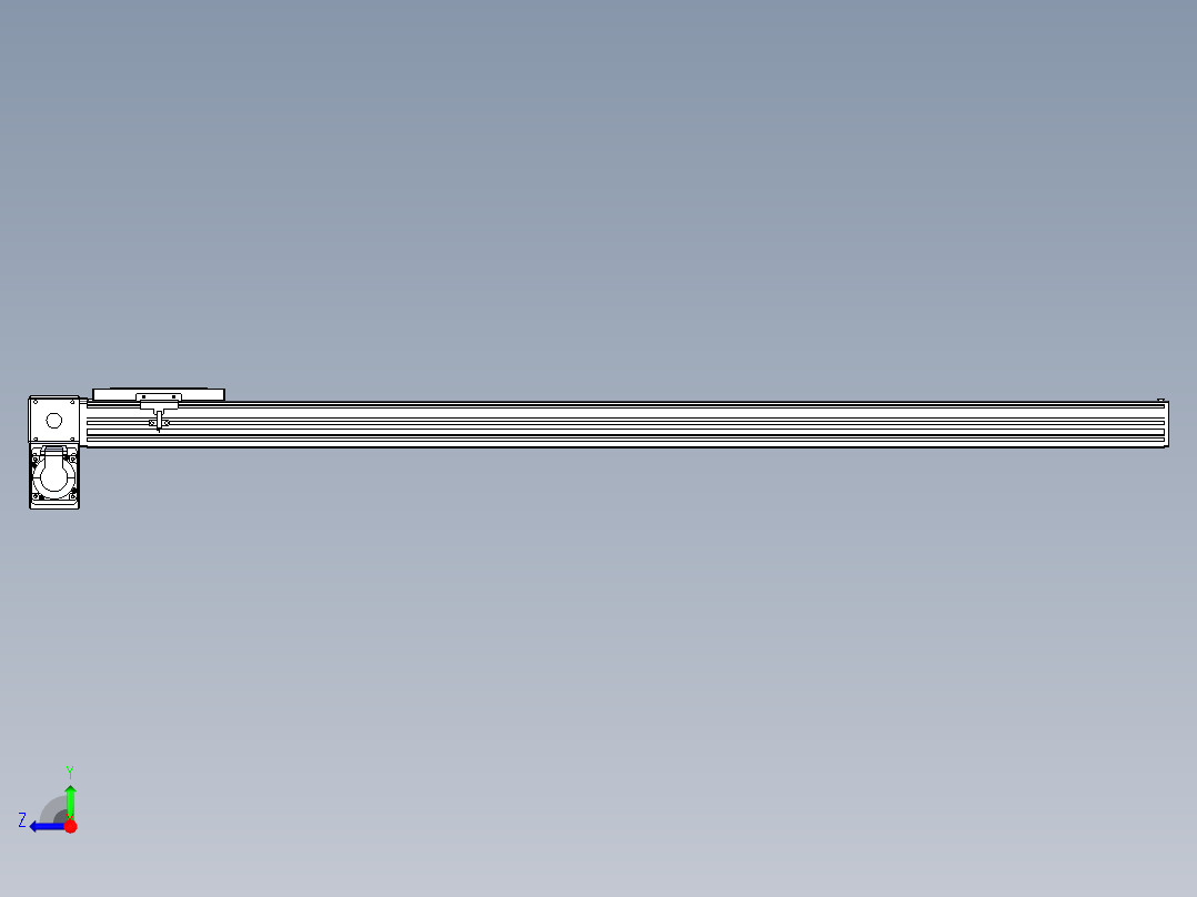 同步带全封闭直线模组TPA-HCB-120D-90-L1200-LP-C-P40-N3右视图