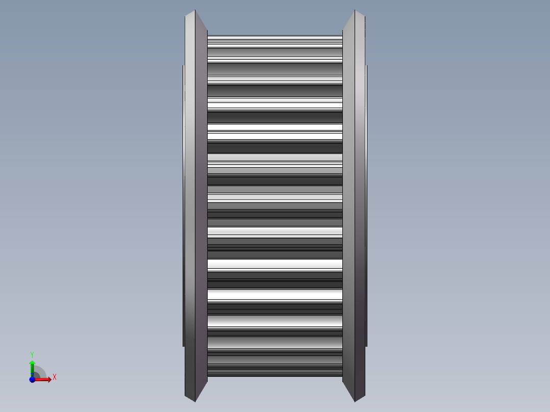 同步带轮HTPA30S3M100-A-H6前视图