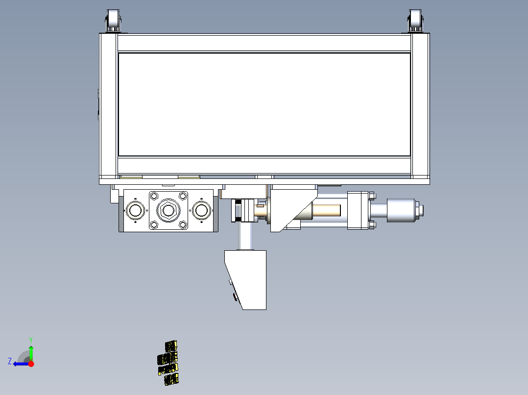 A16_烤箱内胆无孔铆接机SW2012右视图