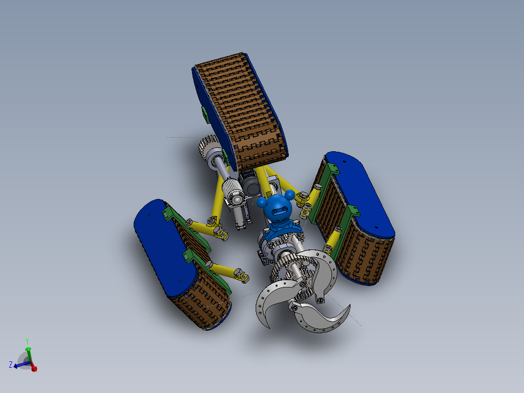下水道清洁 (2)主视图