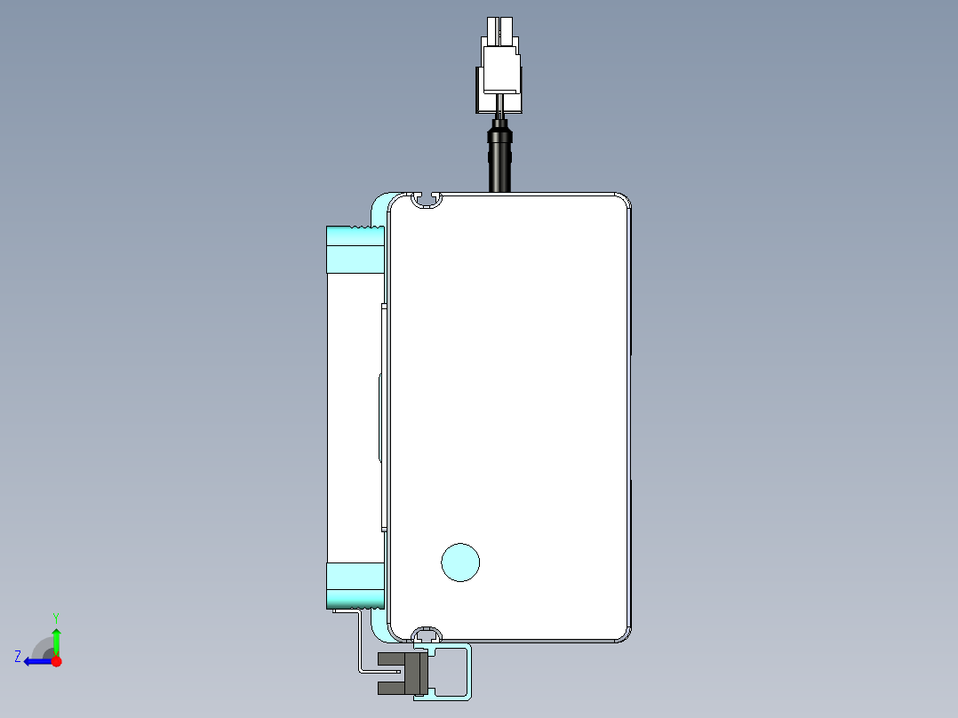 威洛博VC丝杆传动-无尘环境VC14-Lxx-C-S400-BC-ZP75-C3右视图